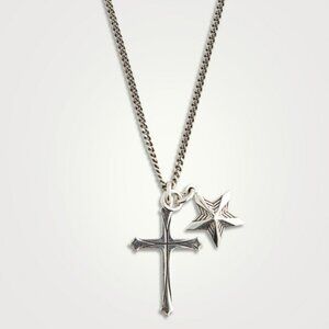 Emanuele Bicocchi Cross-Pendant Necklace UNISEX